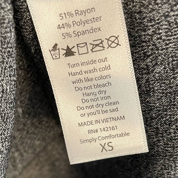 NWOT LuLaRoe Elegant Carly Swing Dress Size XS Fits 2 to 8 - Picture 7 of 9